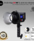 ZSYB CL-80 Bi-Color High-Power LED Light with Battery