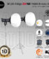 ZSYB Y500S Bi-Color High-Power LED Light Set 5