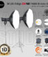 ZSYB Y500S Bi-Color High-Power LED Light Set 6