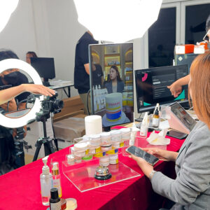 ผลงานเซ็ตระบบไลฟ์ ธุรกิจผลิตแบรนด์เครื่องสำอาง สระแก้ว