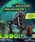 ไฟ LED กำลังสูง ZSYB W120B+ตัวกรองแสง M40 พร้อม Battery Grip D150