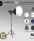 High-Power LED Light ZSYB Y200S Bi-Color with Aiman Studio Lantern Softbox 65 cm