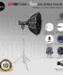ZSYB Y300S + Aiman Studio Octa Softbox 95 cm (Easy Up)