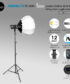 Nanlite FS-200B + Aiman Studio Lantern Softbox 65 cm