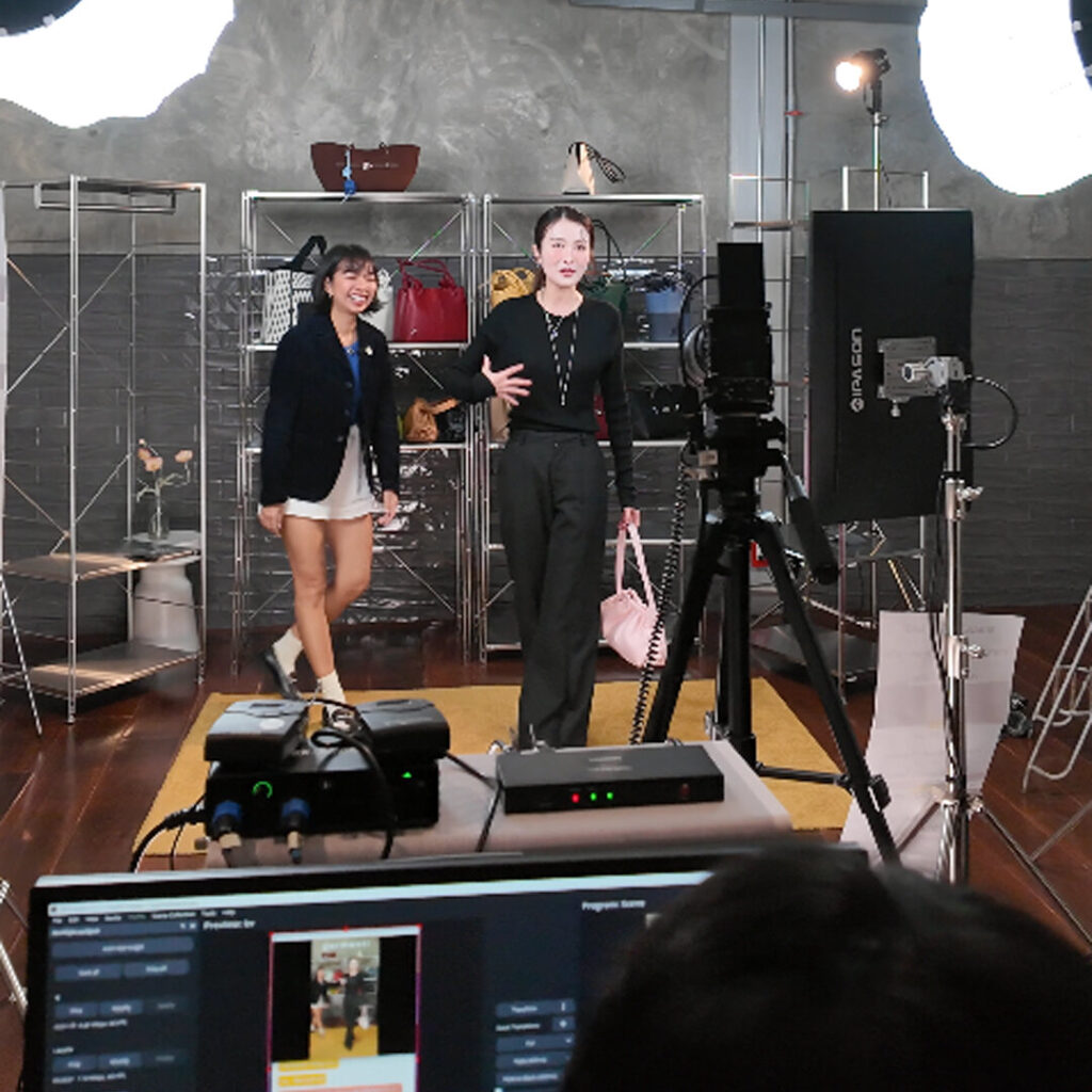 งานไลฟ์สดแคมเปญ 9.9 กระเป๋าแบรนด์ Garmenti