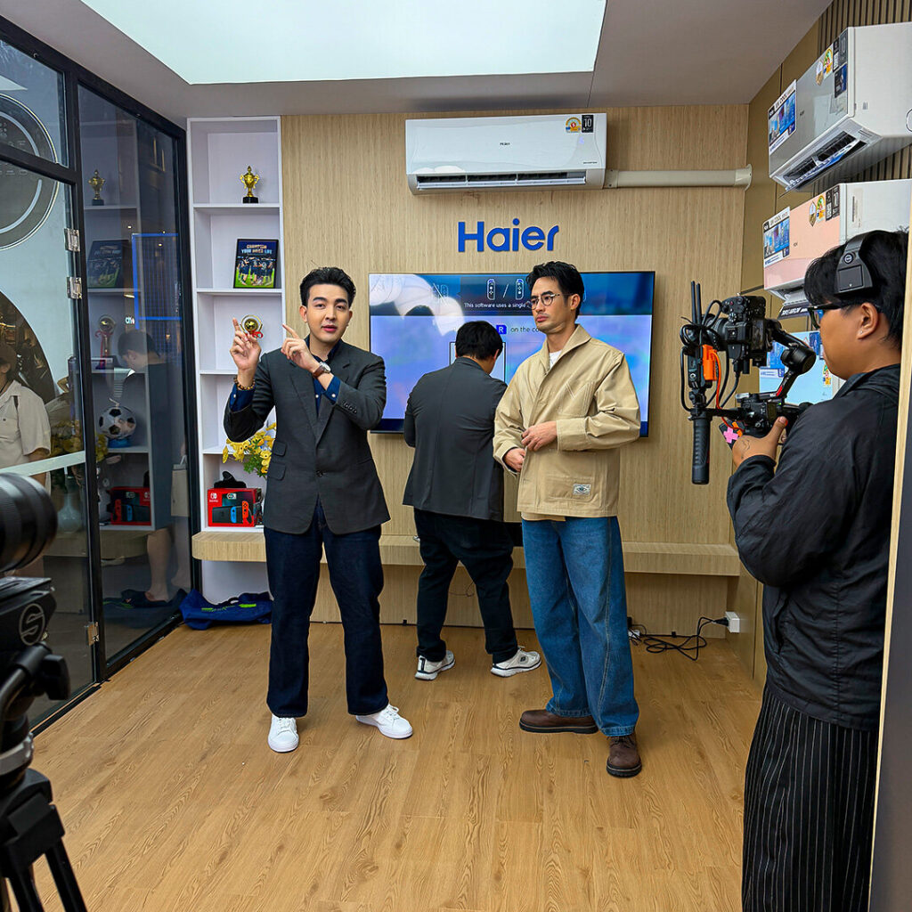 งานไลฟ์สด Champion Your HaierLifeไฮเออร์เปิดโหมดแชมป์ให้กับชีวิต